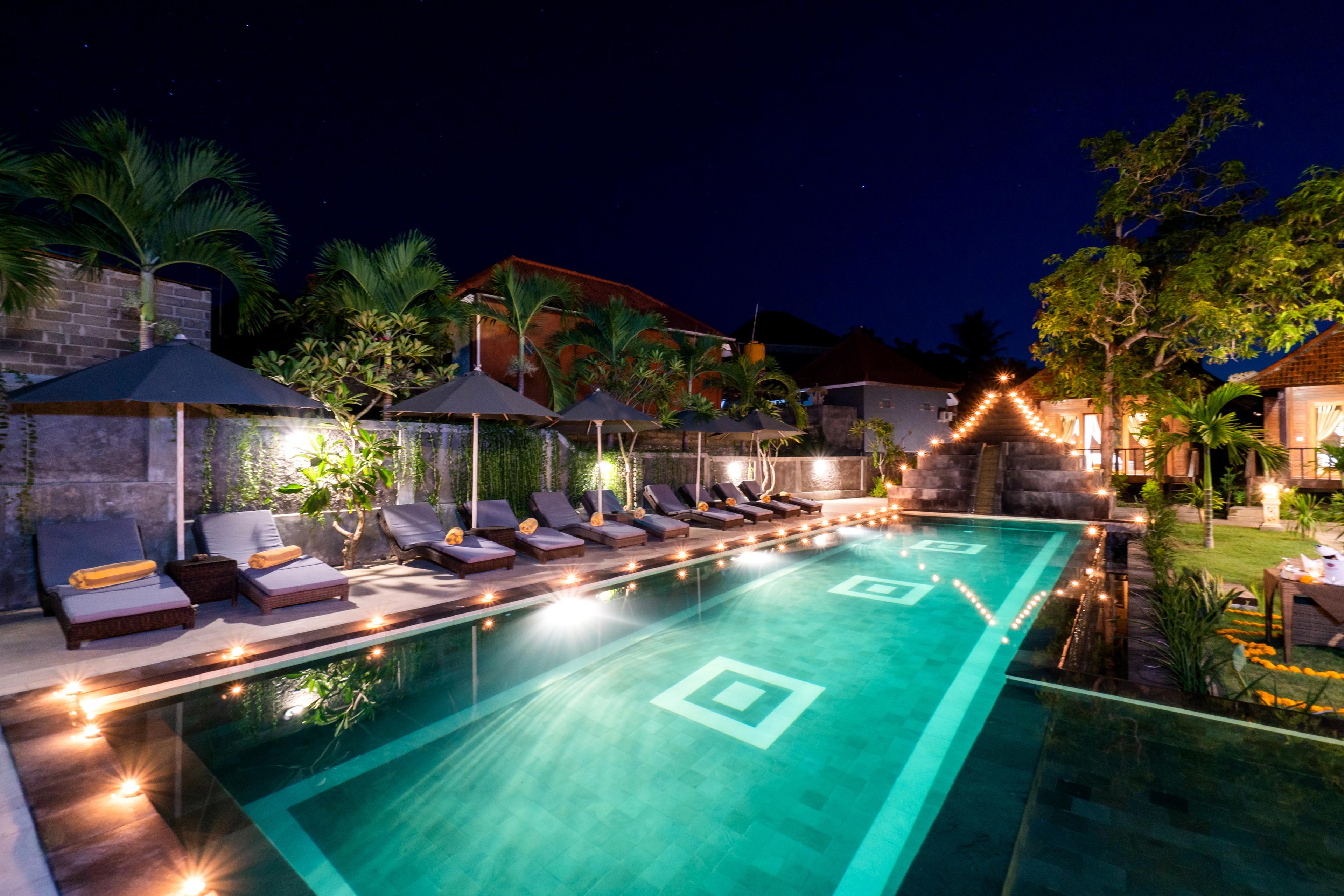 Hotel Bale Gede Lembongan Exterior foto